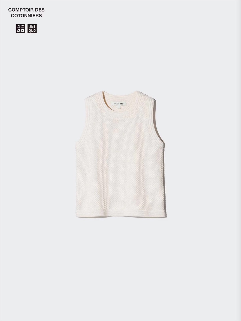 Comptoir des Cotonniers x Uniqlo Knit Tank Top